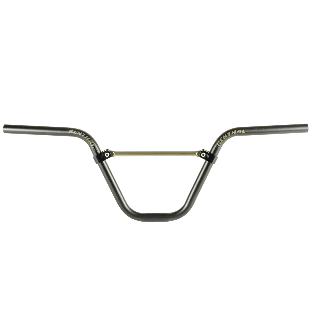 Renthal Moto 20XL BMX Handlebar - 8.25 Rise Black/Gold V2