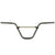 Renthal Moto 20XL BMX Handlebar - 8.25 Rise Black/Gold V2