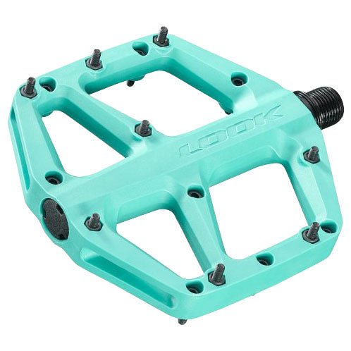 LOOK Trail Fusion Pedals - Platform 9/16" Blue