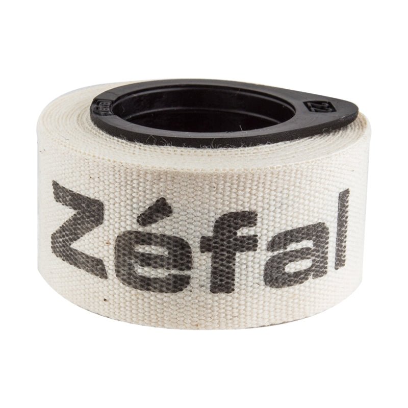 Rim Accessories Zefal Zefal Cotton Rim Tape Universal 22mm White Zefal Single Cloth Light Gray