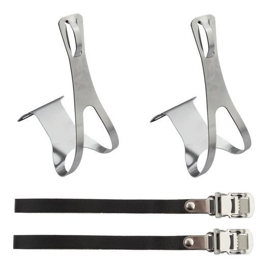 Sunlite Racing Toe Clips Large Chrome Plated