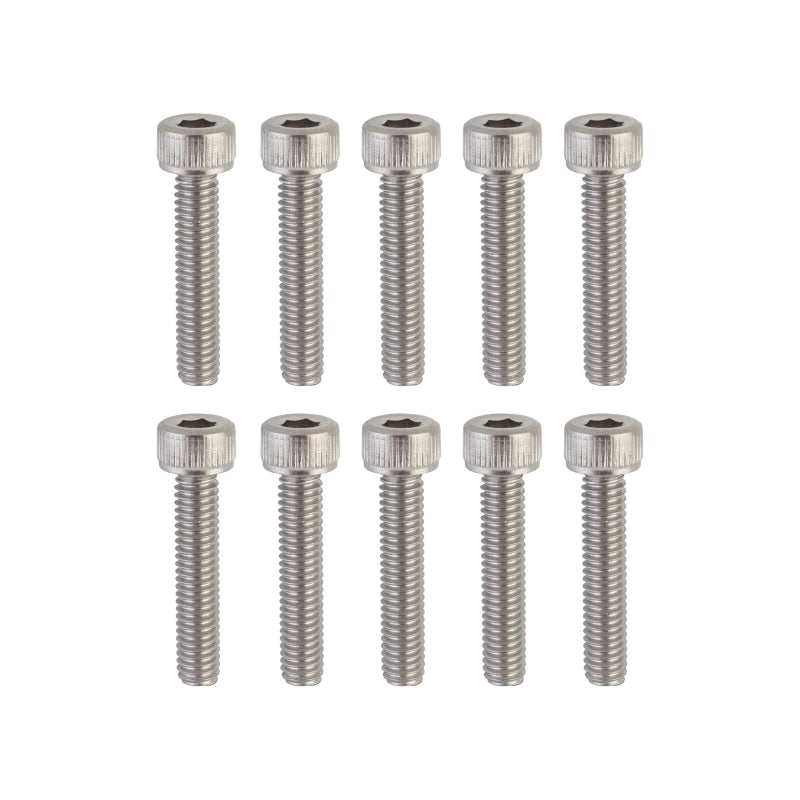 Sunlite Stainless Steel Socket Cap Bolts M4 x 20 M4x.75mm TP Bag of 10