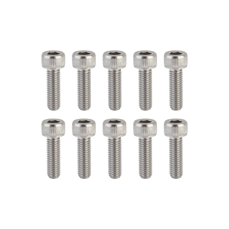 Hardware Sunlite Sunlite Stainless Steel Socket Cap Bolts M5 x 16 M5x.80mm TP Bag of 10 Dark Gray
