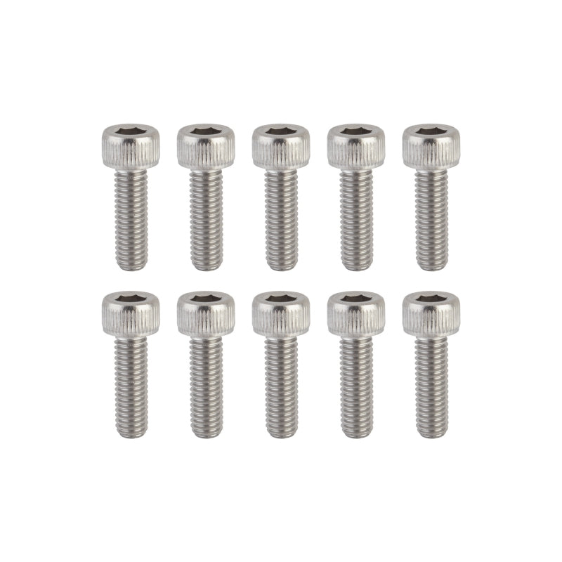 Sunlite Stainless Steel Socket Cap Bolts M5 x 16 M5x.80mm TP Bag of 10