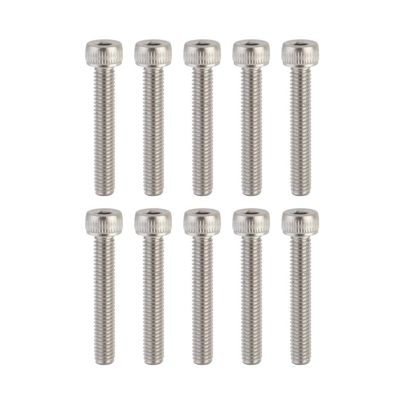Hardware Sunlite Sunlite Stainless Steel Socket Cap Bolts M4 x 25 M4x.75mm TP Bag of 10 Dark Gray