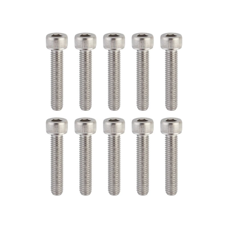 Hardware Sunlite Sunlite Stainless Steel Socket Cap Bolts M5 x 25 M5x.80mm TP Bag of 10 Dark Gray