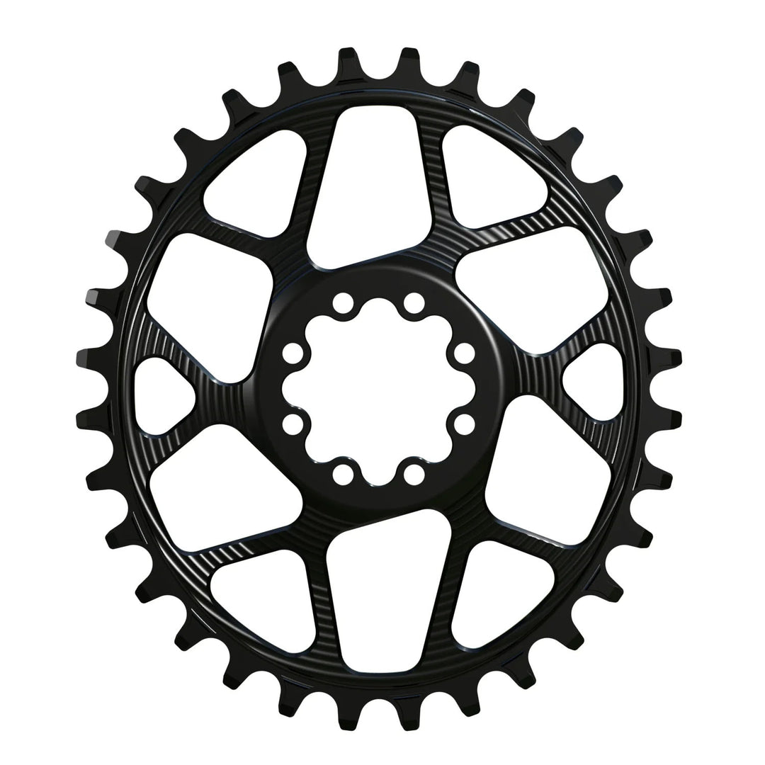 Works Components Oval Chainring SRAM 8-Bolt 32T Boost 3mm Blk