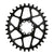 Works Components Oval Chainring SRAM 8-Bolt 32T Boost 3mm Blk