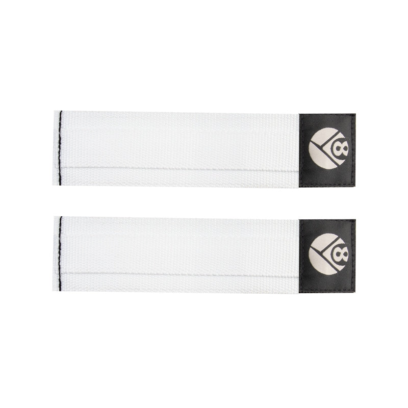 Origin8 Pro Grip II Foot Straps  White