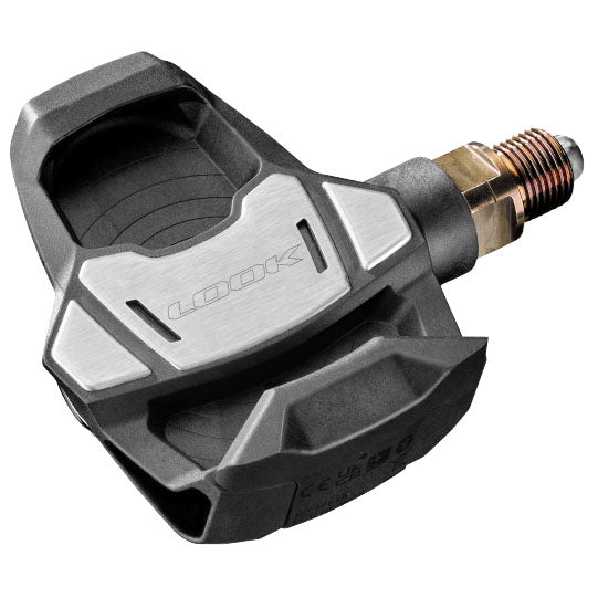 LOOK KEO BLADE Carbon Single Power Pedals - Single Sided Clipless Chromoly 9/16" BLK 12Nm