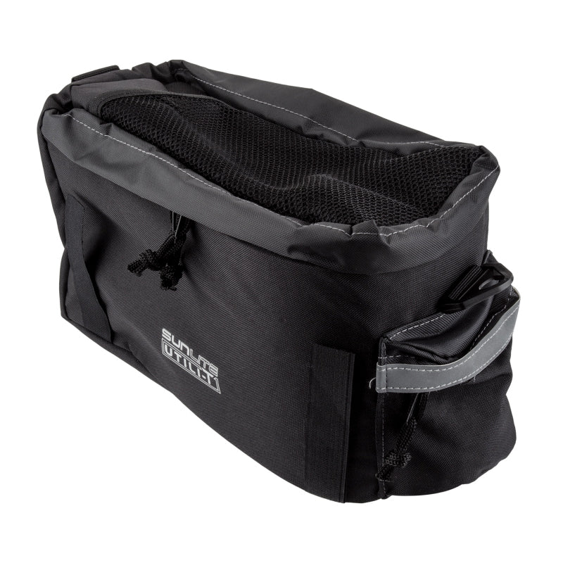 Bags Sunlite Sunlite Utili-T Rackbag I Velcro Straps 12.5x5.75x7.5` 878 c.i. Black/Grey Dark Slate Gray