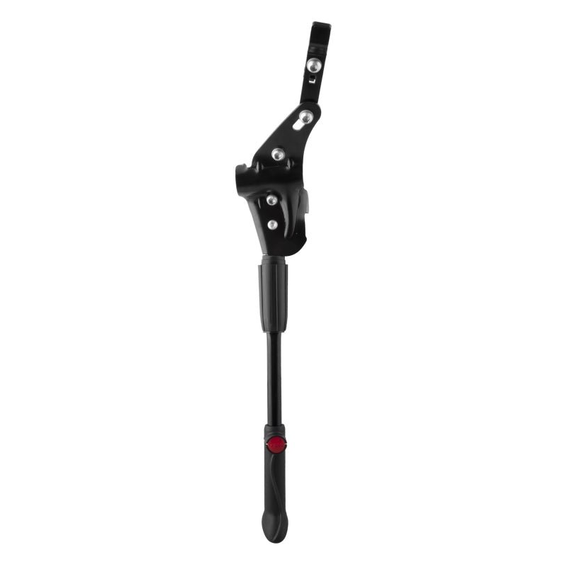 Kickstands Sunlite Sunlite Adjustable Rear Mount Kickstand Rear Adjustable Alloy Black Dark Slate Gray