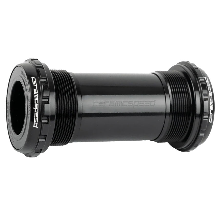 CeramicSpeed BB ALPHA Bottom Bracket - English/BSA 68mm For 24mm/Shimano Spindle Road BLK