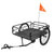 Trailers Sunlite Sunlite Cargo Trailer  Steel Alloy 120lbs Black Dark Slate Gray