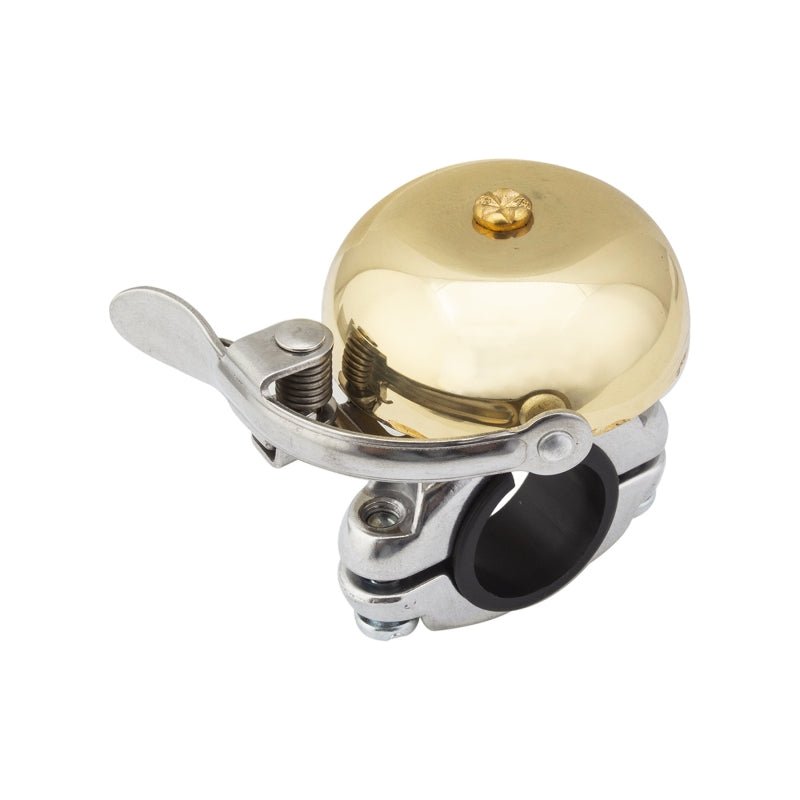 Bells and Horns Planet Bike Planet Bike Classic Courtesy Bell - Brass Gray