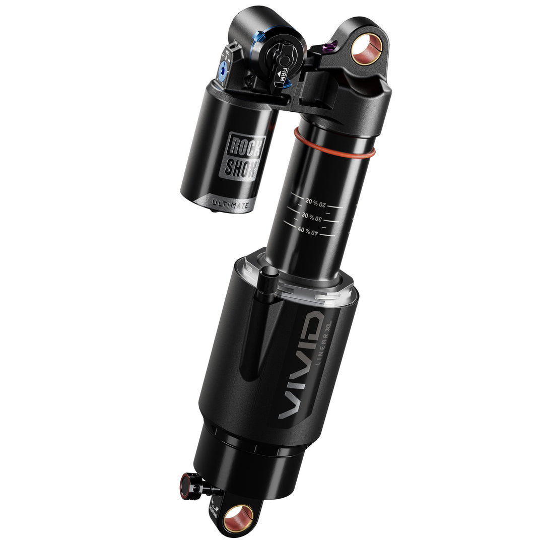 RockShox Vivid Ultimate RC2T Rear Shock - 230 x 65 mm Linear XL Air 2 Tokens Reb 55 / Comp 34 L/O 45 Standard D1