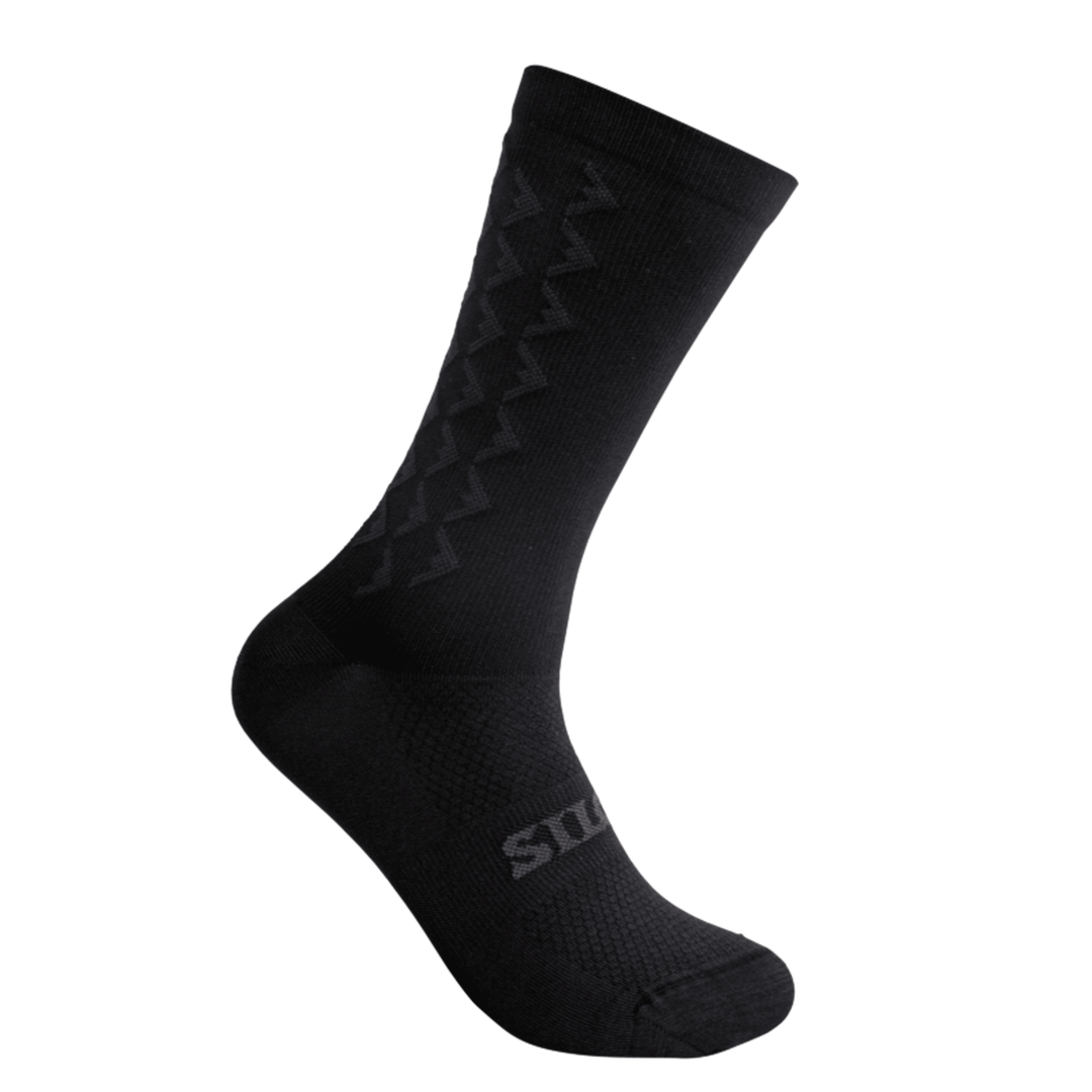 Silca Aero Socks Black Medium - Dragonspine Cycling