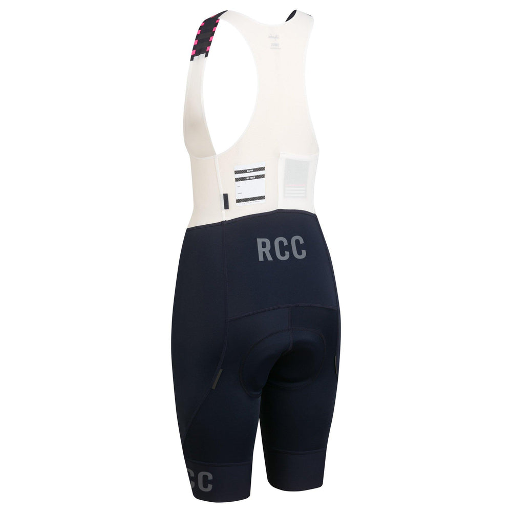 Rapha RCC Women's Pro Team Bib Shorts II - Regular (Dark Navy) - Dragonspine Cycling