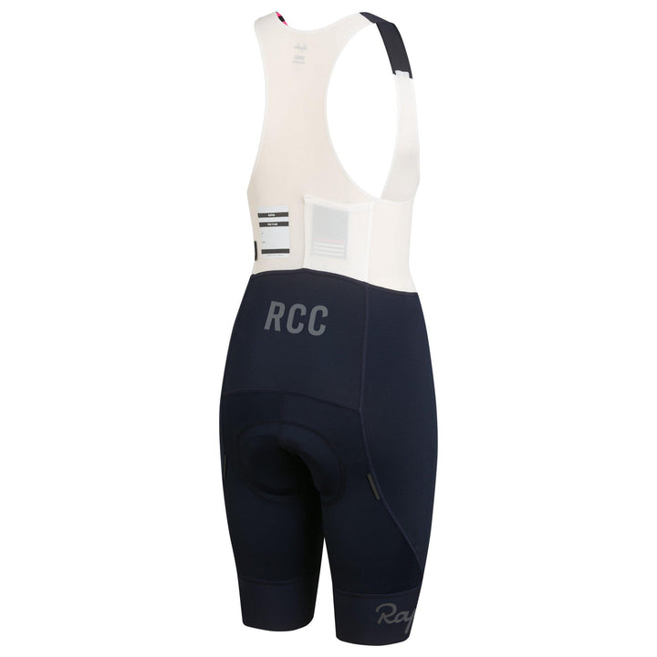 Rapha RCC Women's Pro Team Bib Shorts II - Regular (Dark Navy) - Dragonspine Cycling