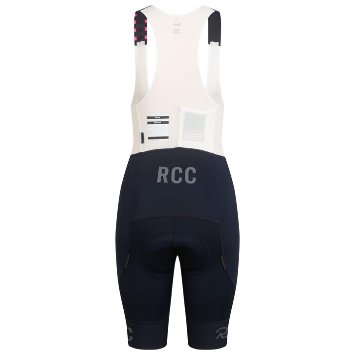 Rapha RCC Women's Pro Team Bib Shorts II - Regular (Dark Navy) - Dragonspine Cycling