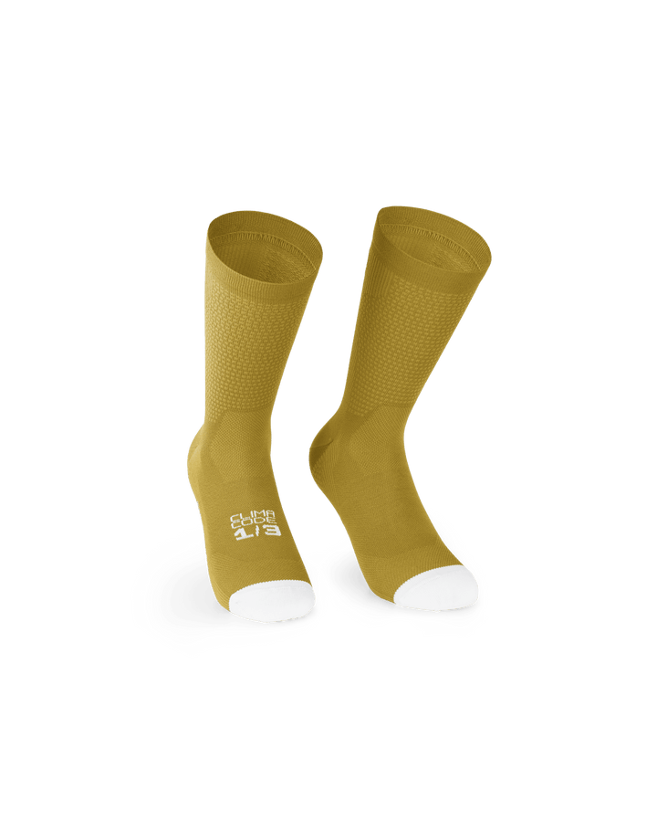 Assos Socks (Golden Yellow 0) - Dragonspine Cycling