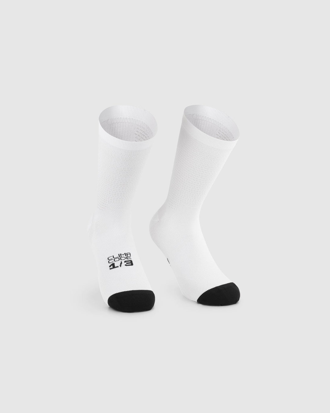 Assos Socks (White Series 0) - Dragonspine Cycling