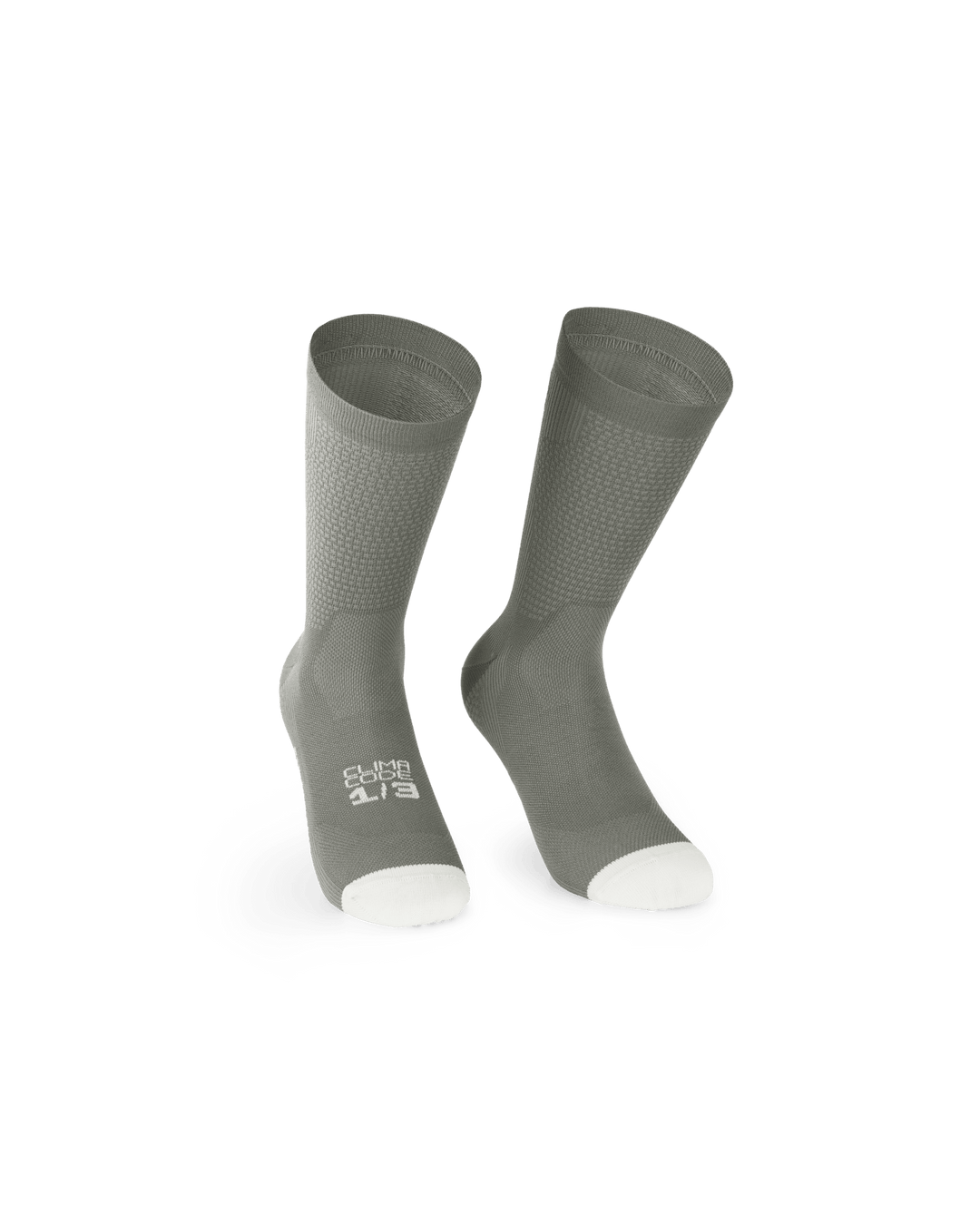 Assos Socks (Edge Green 0) - Dragonspine Cycling