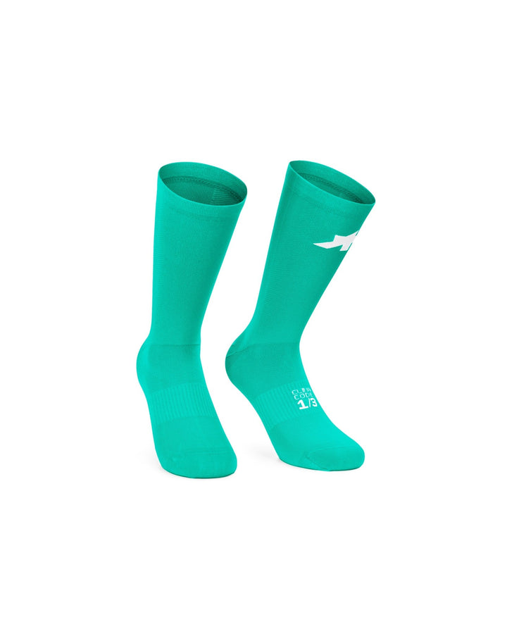 Assos Socks (Halo Green 0) - Dragonspine Cycling