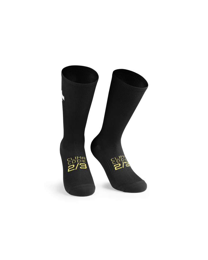 Assos Socks (Black Series 0) - Dragonspine Cycling
