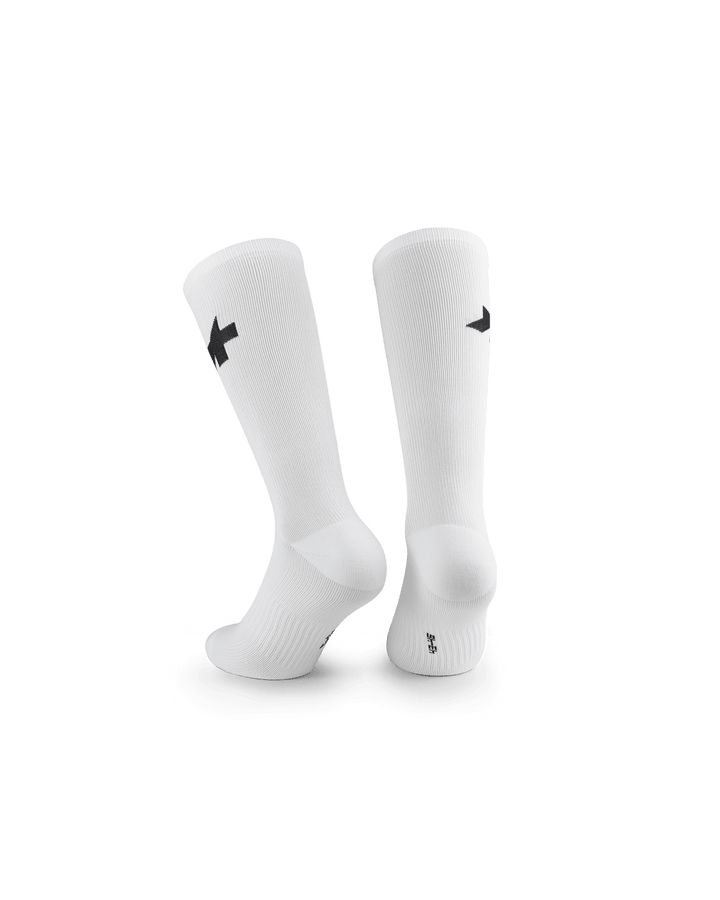 Assos Socks (White Series 0) - Dragonspine Cycling
