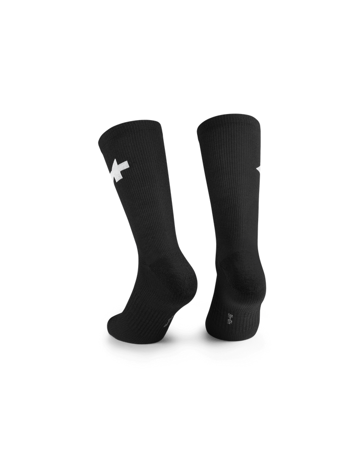 Assos Socks (Black Series 0) - Dragonspine Cycling