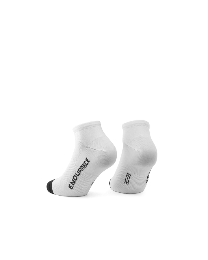 Assos Socks (White Series 0) - Dragonspine Cycling