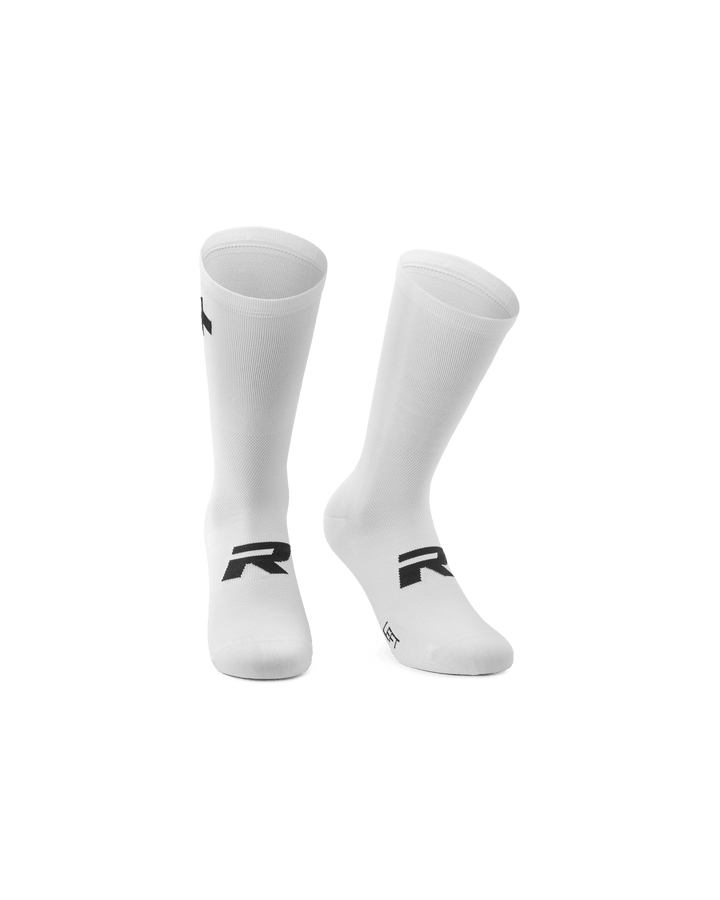 Assos Socks (White Series 0) - Dragonspine Cycling