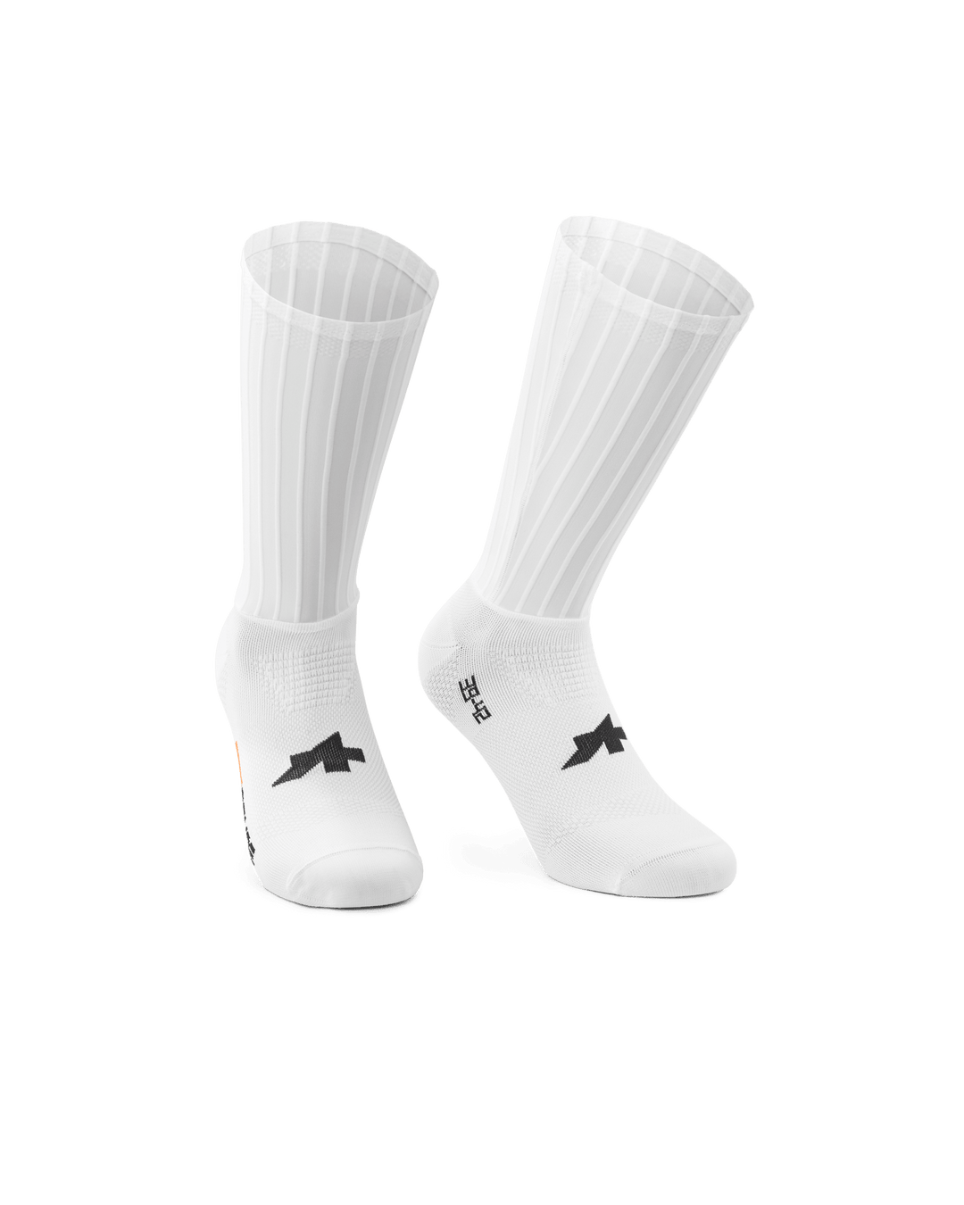 Assos Socks (White Series 0) - Dragonspine Cycling