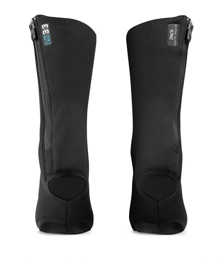 Assos Overshoes (Black Series 0) - Dragonspine Cycling
