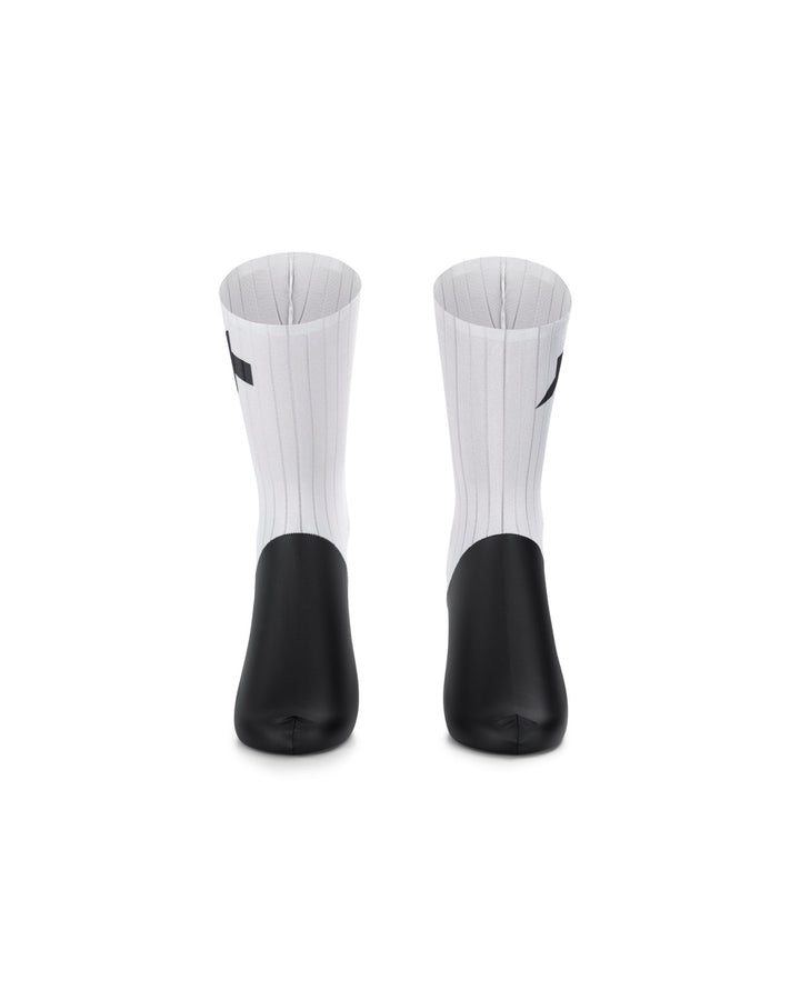 Assos Overshoes (White Series 0) - Dragonspine Cycling