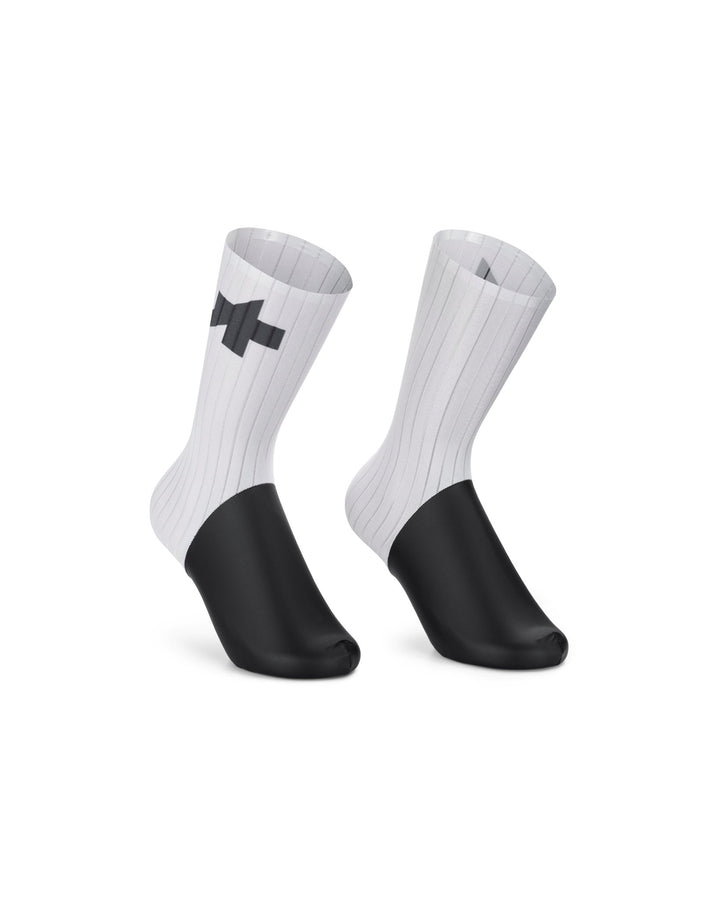 Assos Overshoes (White Series 0) - Dragonspine Cycling
