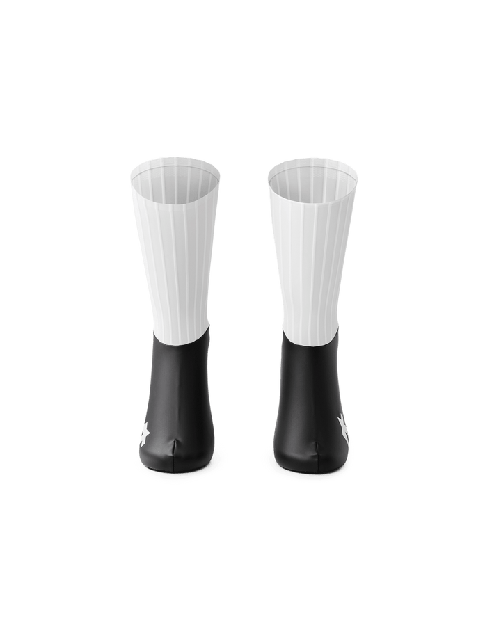 Assos Overshoes (White Series 0) - Dragonspine Cycling