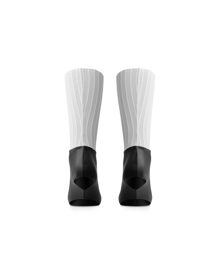 Assos Overshoes (White Series 0) - Dragonspine Cycling