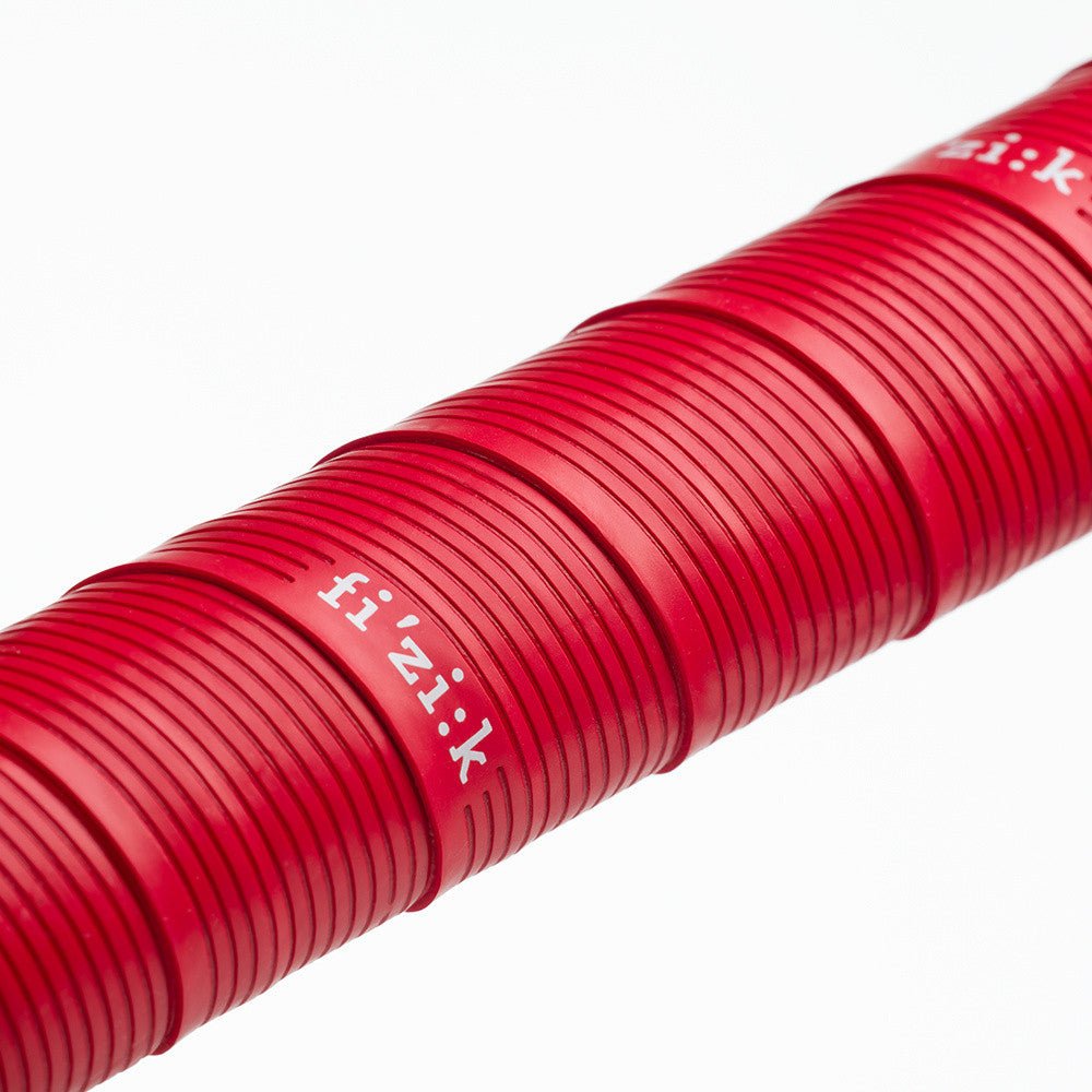 Fizik Racefeel 2mm Tacky Bar Tape - Red - Dragonspine Cycling