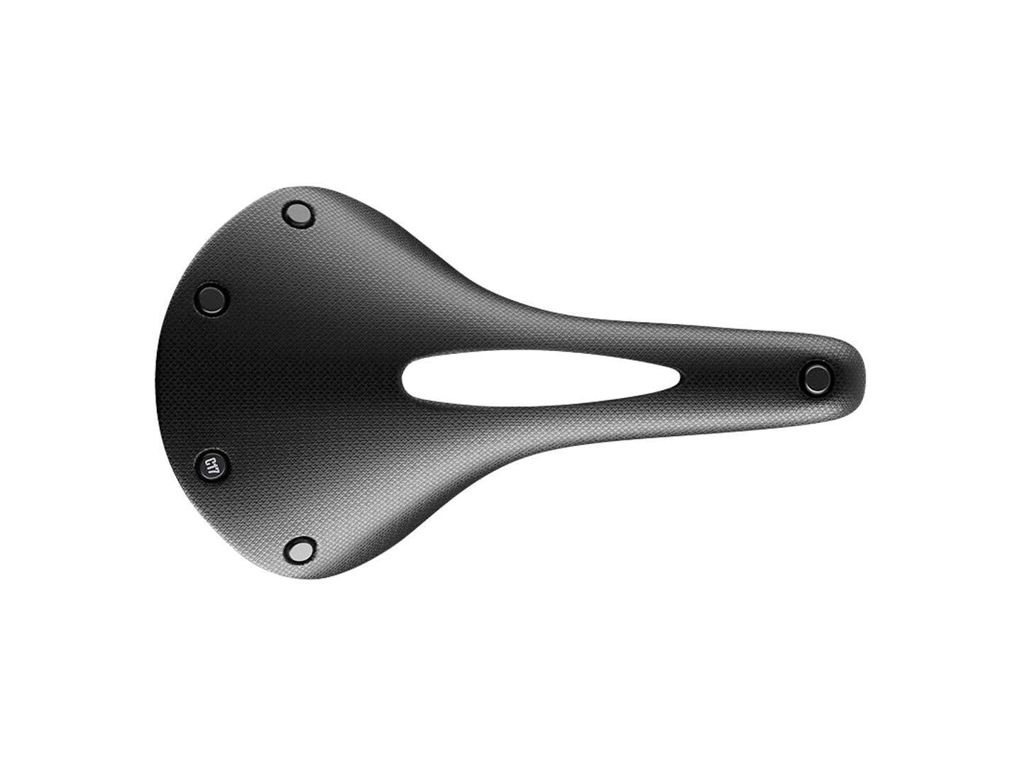 Brooks C17 Carved All Weather Saddle - Steel Black Mens