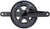 Cranksets and Arms Shimano Shimano Ultegra FC-R8000 Crankset - 172.5mm 11-Speed 52/36t 110 Asymmetric BCD Hollowtech II Spindle Interface BLK Dark Slate Gray
