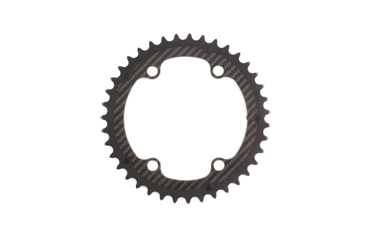 Chainrings Carbon-Ti Carbon-Ti X-CarboRing x 110 (4 arms) _ Sale Dark Slate Gray