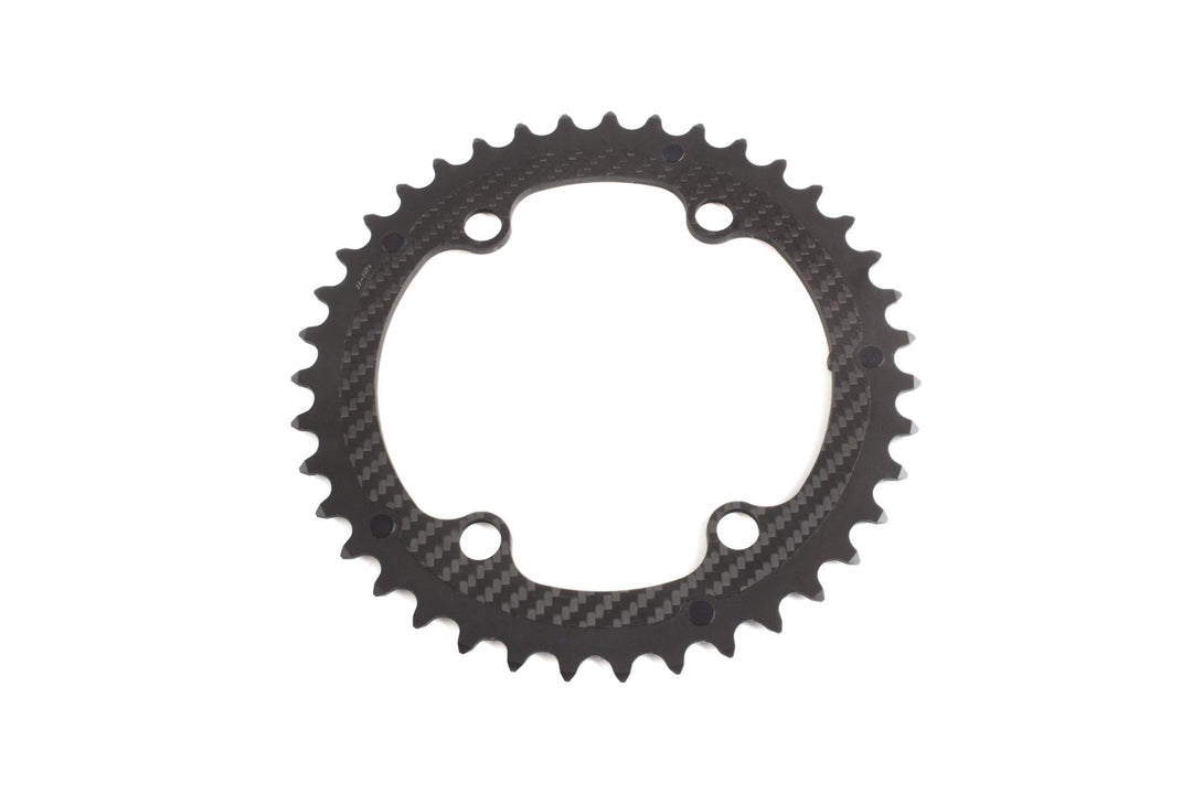 Chainrings Carbon-Ti Carbon-Ti X-CarboRing  x 110 (4 arms) _ Sale Dark Slate Gray