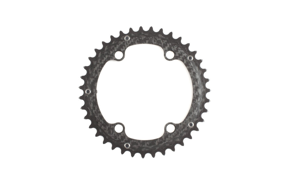 Chainrings Carbon-Ti Carbon-Ti X-CarboRing  x 110 (4 arms) _ Sale Dark Slate Gray