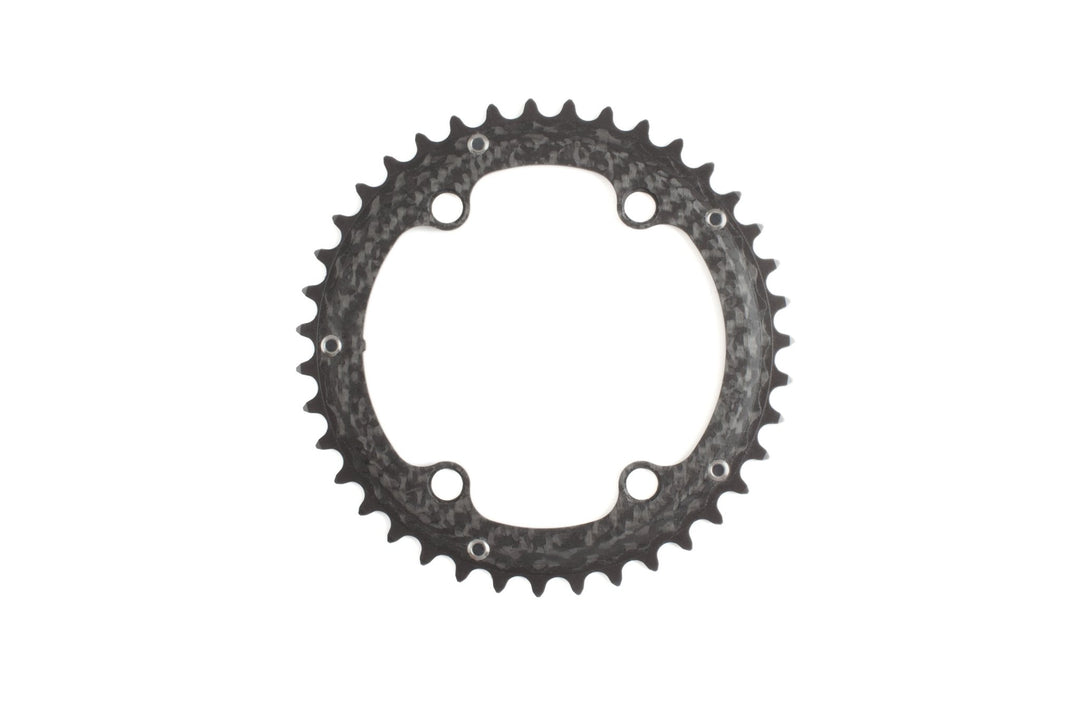 Chainrings Carbon-Ti Carbon-Ti X-CarboRing  x 110 (4 arms) _ Sale Dark Slate Gray
