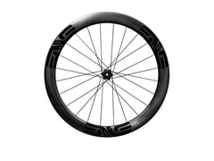 ENVE SES 4.5 Disc Brake Wheels - Black Decal, rear wheel side view - Dragonspine Cycling