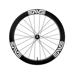 ENVE G SES 4.5 Disc Brake Wheels - White Decal, rear wheel side view - Dragonspine Cycling