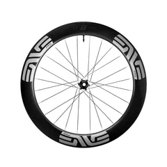 ENVE G SES 6.7 PRO Disc Brake Wheels - Silver Decal, rear wheel side view - Dragonspine Cycling