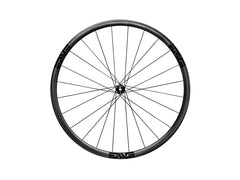 ENVE SES 2.3 Disc Brake Wheels - Black Decal, front wheel side view - Dragonspine Cycling